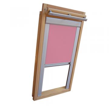 Verdunkelungsrollo Thermo Dachfensterrollo für Velux GGU/GPU/GHU - rosa