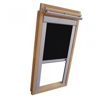 Verdunkelungsrollo Thermo Dachfensterrollo für Velux GGL/GPL/GHL - schwarz