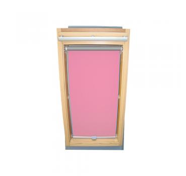 Abdunkelungsrollo Thermo Dachfensterrollo für Velux GGU/GPU/GHU - rosa