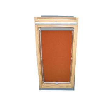 Abdunkelungsrollo Thermo Dachfensterrollo für Velux VL/VF/VT - terracotta