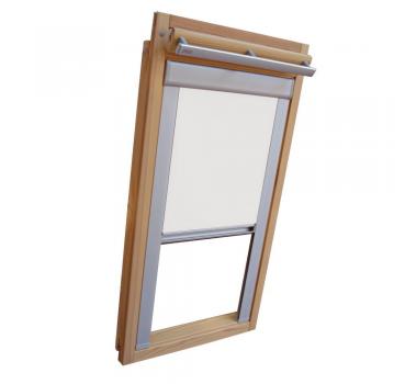 Verdunkelungsrollo Thermo Dachfensterrollo für Velux VL/VF/VT - weiß