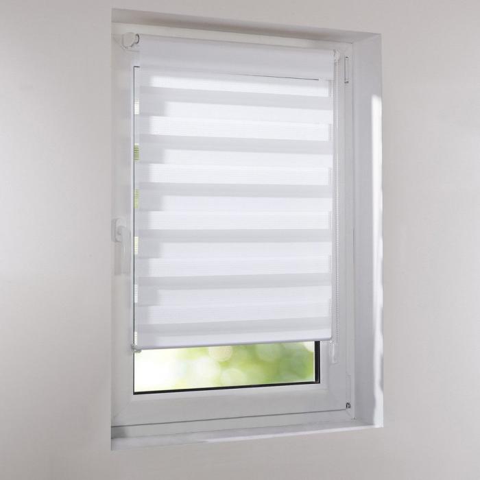 Duo-Rollos Doppelrollos Standard Klemmfix Rollo ohne Bohren Fensterrollo Tür