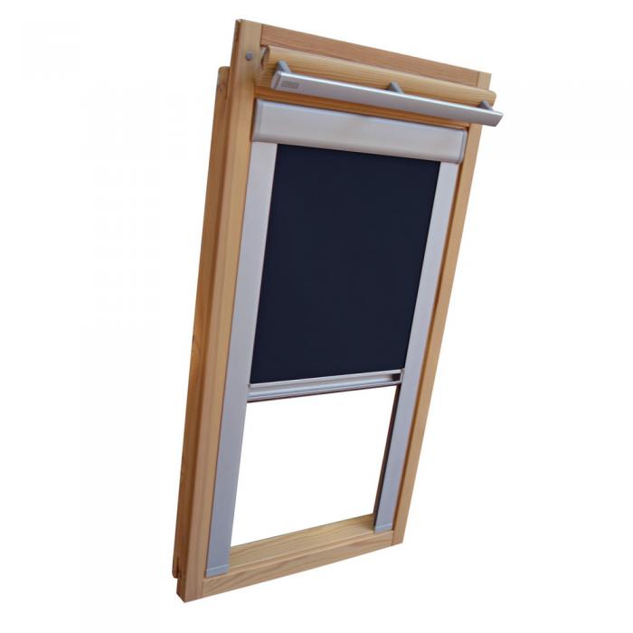 Verdunkelungsrollo Rollo Dachfensterrollo für Velux GGL/GPL/GHL - dunkelblau