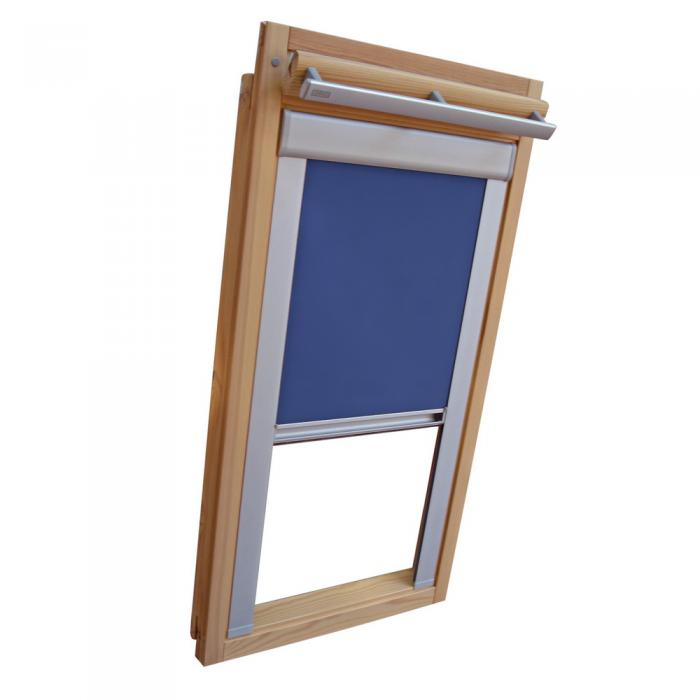 Verdunkelungsrollo Rollo Dachfensterrollo für Velux GGL/GPL/GHL - mittelblau