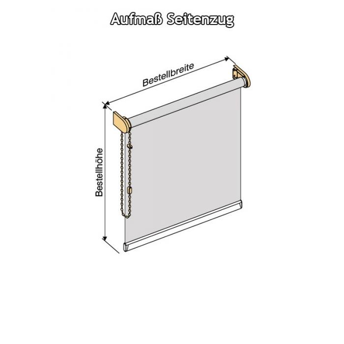 Verdunkelungsrollo 12 Farben - Rollos in 120 cm Höhe