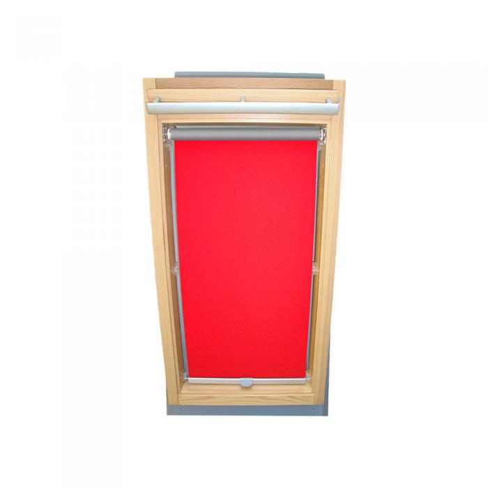 Abdunkelungsrollo Thermo Dachfensterrollo für Velux GGL/GPL/GHL - rot