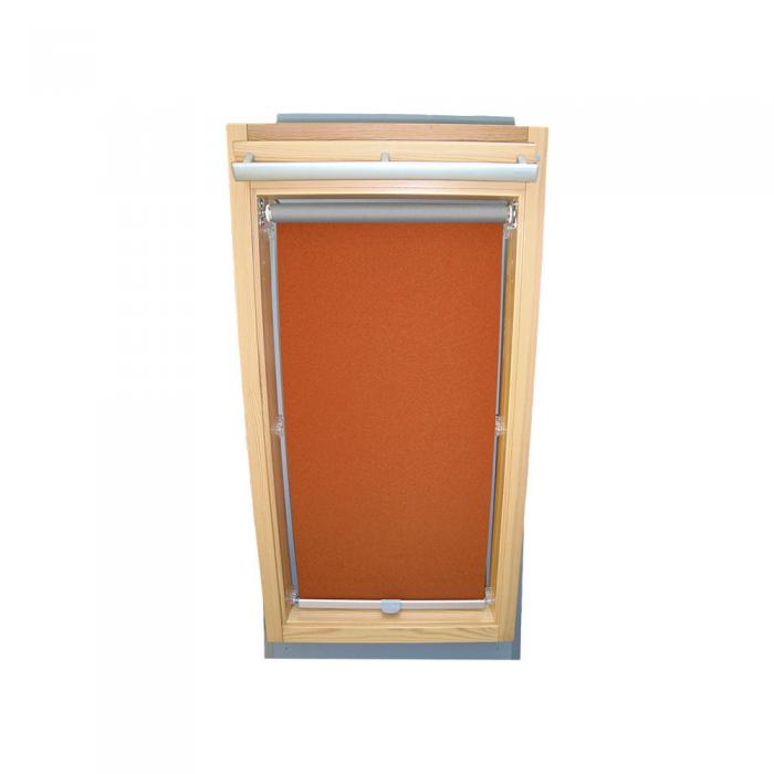 Abdunkelungsrollo Thermo Dachfensterrollo für Velux GGL/GPL/GHL - terracotta