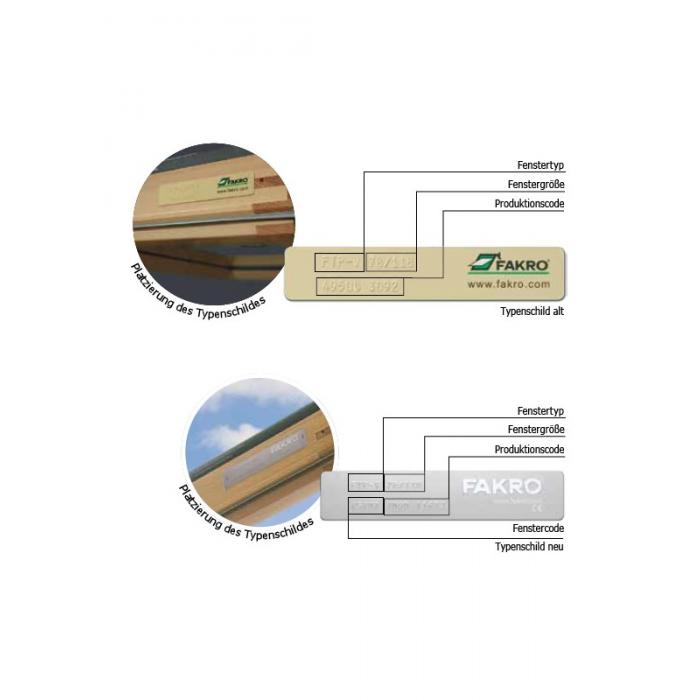 Original FAKRO Rollladen Außenrollladen ARZ Solar für PTP und PPP