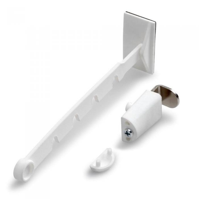 Kipp-Regler Klemm Stopper in weiß für Kunststofffenster ohne zu bohren/schrauben
