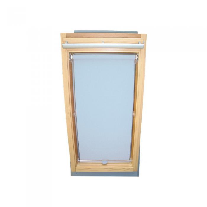 Abdunkelungsrollo Rollo Dachfensterrollo für Velux GGL/GPL/GHL - hellblau