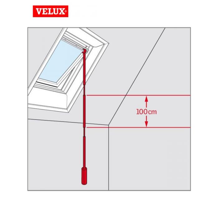 Original Velux Verlängerung 100 cm für Teleskop-Bedienungsstange ZCT 100