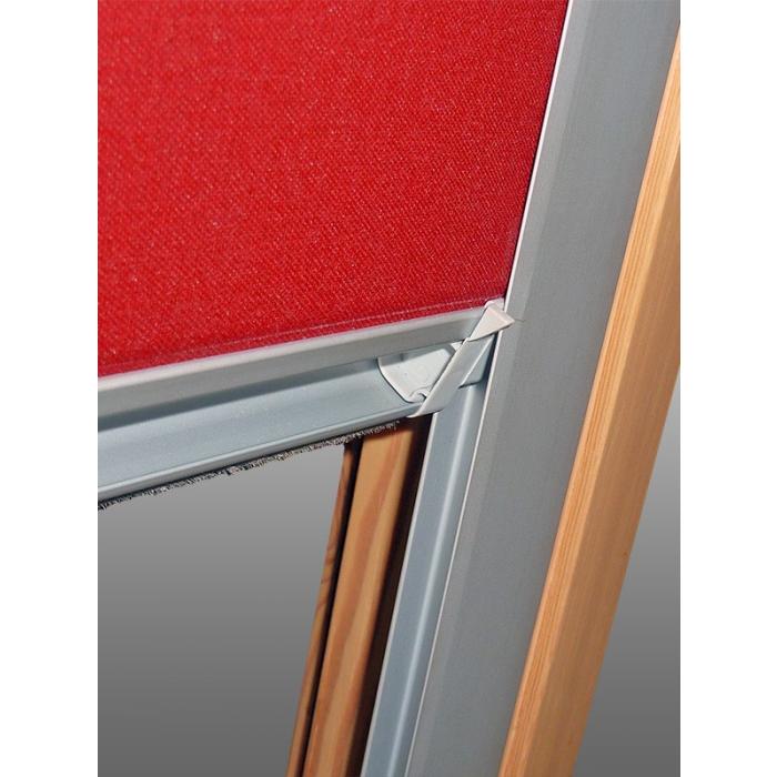Verdunkelungsrollo für Velux VL, VG und VX mit Schienen