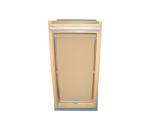 Abdunkelungsrollo Rollo Dachfensterrollo für Velux VE/VK/VS - beige-karamell