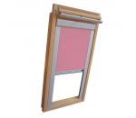 Sichtschutzrollo Schiene Dachfensterrollo für Velux VL/VF/VT - rosa