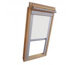 Sichtschutzrollo Schiene Dachfensterrollo für Velux VL/VF/VT - weiß