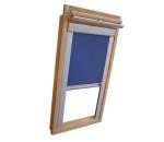 Verdunkelungsrollo Rollo Dachfensterrollo für Velux VL/VF/VT - mittelblau